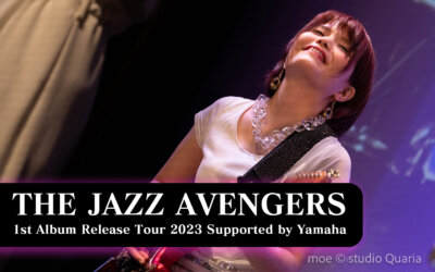 圧巻のギターテクニック瀬川千鶴 – THE JAZZ AVENGERS 1st Album Release Tour 2023 Supported by Yamaha