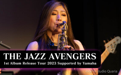 確かなテクニックと力強いサックスプレイWaKaNa – THE JAZZ AVENGERS 1st Album Release Tour 2023 Supported by Yamaha