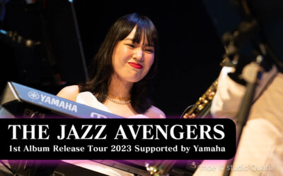 多彩なキーボーディスト竹田麻里絵 – THE JAZZ AVENGERS 1st Album Release Tour 2023 Supported by Yamaha