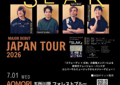 SLAK メジャーデビュー・ジャパンツアー 2026 in 青森
